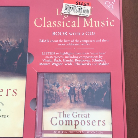 The Great Composers / Legends of Classical Music (book + CD) Jeremy Nicholas - Picture 2 of 12